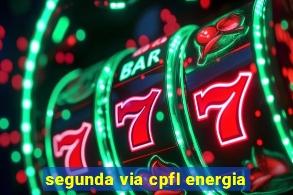 segunda via cpfl energia